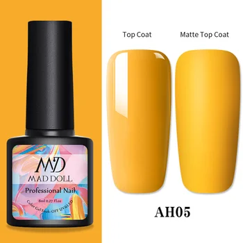 

1 Bottle 8ml MAD DOLL Color Nail Gel Spring Series Gel Polish Soak Off LED UV Gel Varnish Nail Art DIY Nail Art Design