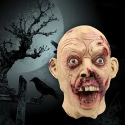 Забавная игрушка 2019 новая кровавая маска плавление лица взрослый латексный костюм Ходячие мертвецы Хэллоуин Страшные j1008