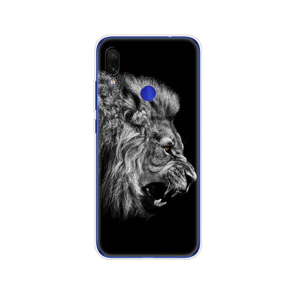 For xiaomi Redmi Note 7 Case Silicone Painting Soft TPU For xiaomi Redmi Note 7 Case 6.3 inch Fundas Coque Redmi NOTE 7 PRO Case cases for xiaomi blue Cases For Xiaomi