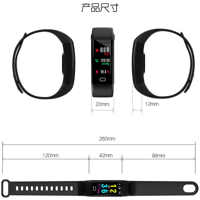 Умный пояс Bluetooth фитнес трекер сна мужской спортивный браслет IP68 Водонепроницаемый Шагомер напоминание о звонках браслет женские часы