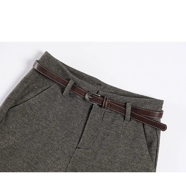 Sreetwear брюки-карандаш женские брюки с высокой талией офисные женские брюки весна осень плюс размер элегантный костюм брюки pantalon femme