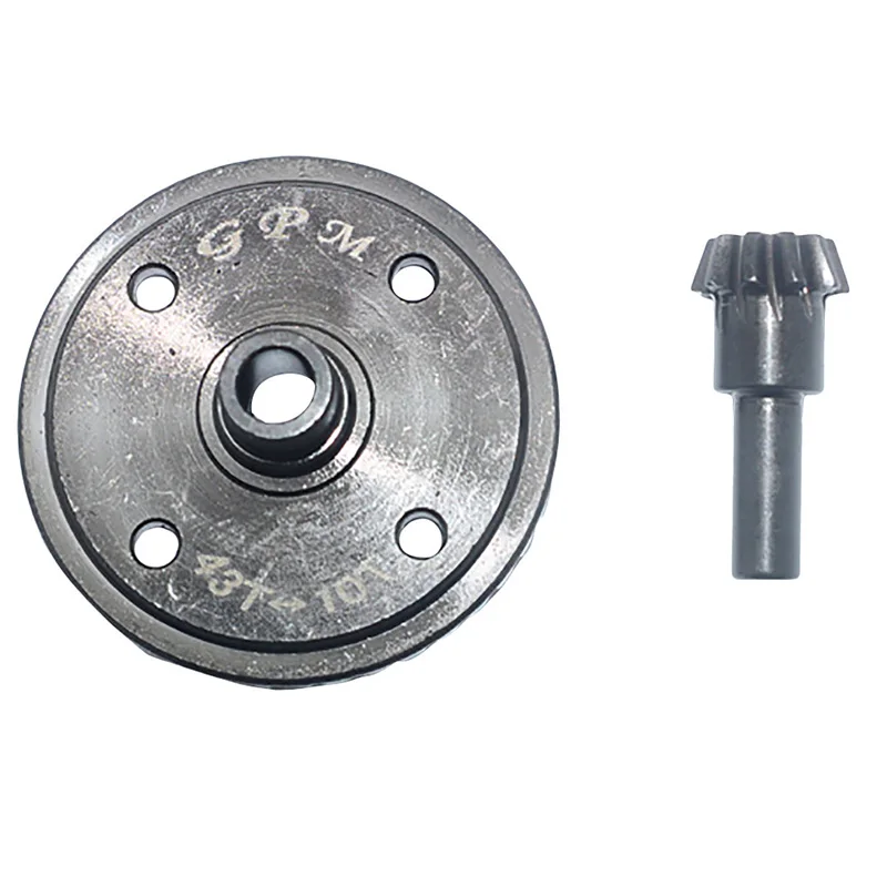 

Harden Steel 45 Diff Bevel Gear 43T & Pinion Gear 10T for ARRMA Kraton /Outcast/Talion RC Car Accessories Parts