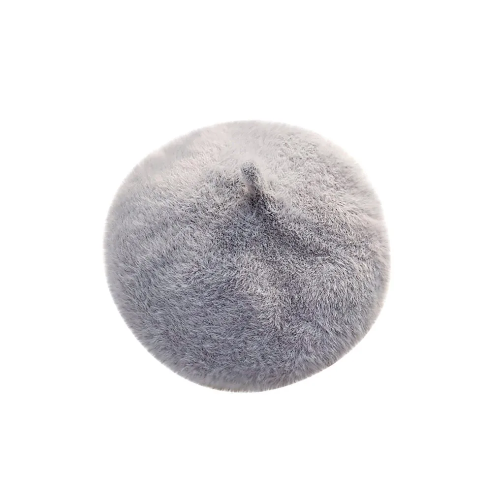 Женская шапка унисекс, зимняя цветная, Ретро стиль, теплая шапка для мужчин и женщин, теплая шапка с ушками, gorros mujer invierno