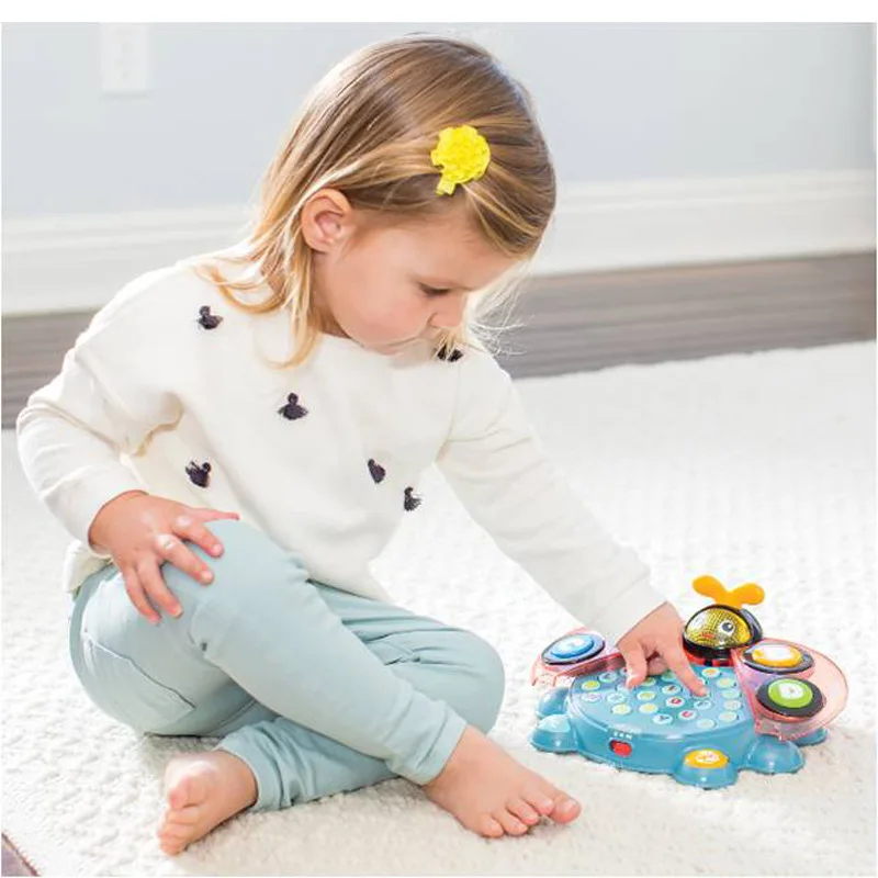 

America Baby Tino Infantino Infants Fun Beetle Learning Machine Baby Early Childhood ENLIGHTEN Toy