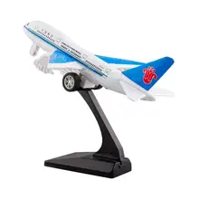 

High Simulated Airplane Model Lighting Effect Sounding Pull-back Passenger Plane Model Toy for Outdoor