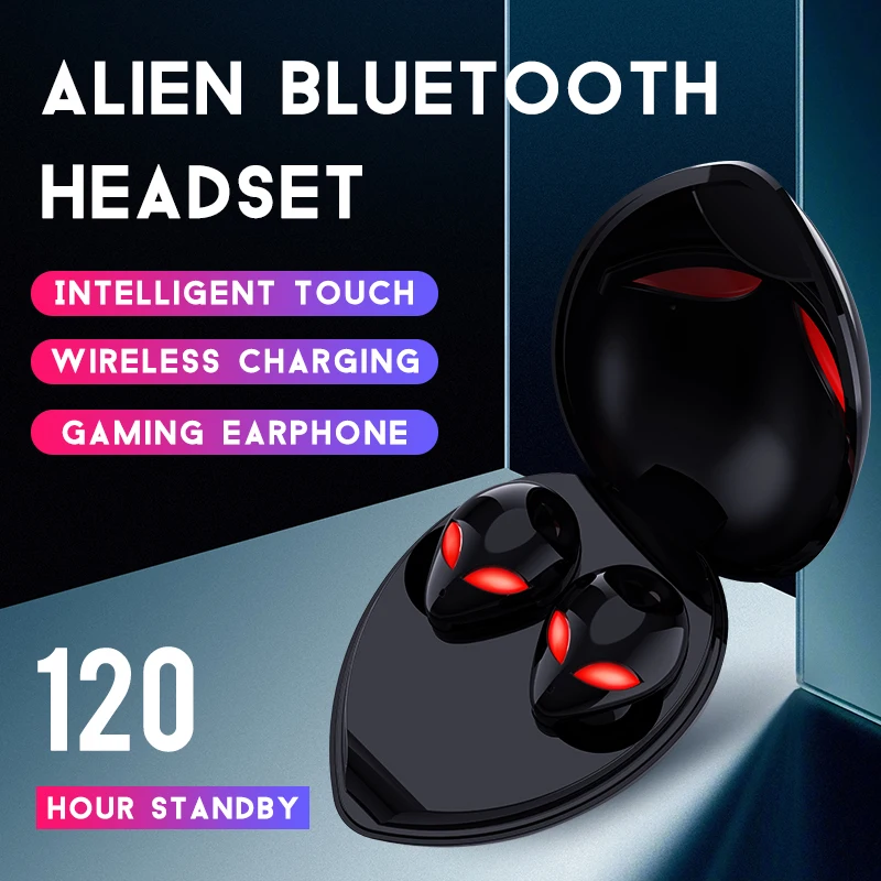 Умная Bluetooth-гарнитура SS T8 Alien с поддержкой беспроводной зарядки | Электроника