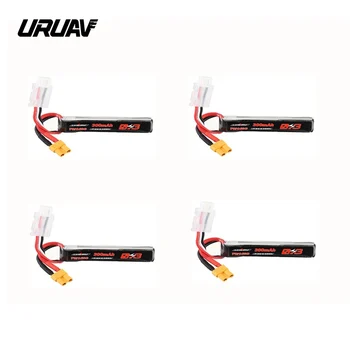 

1/2/4 PCS URUAV 7.6V 300mAh 70C/140C 2S Lipo Battery XT30 Plug For RC Drone Quadcopter Multirotor Racing FPV Parts Accs