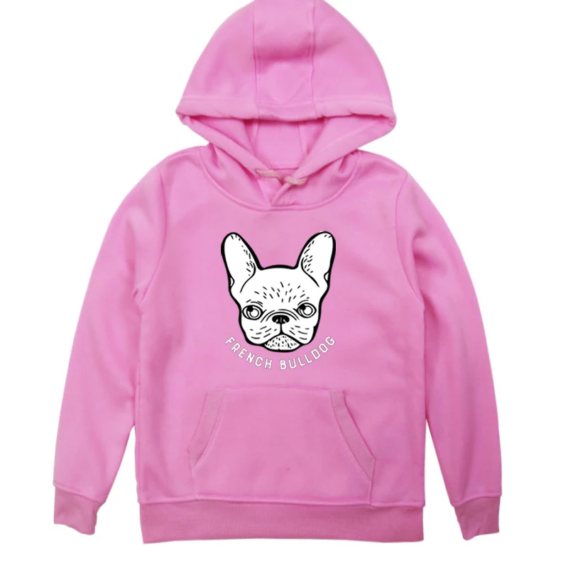 Hoodies 14 Осень-зима для девочек Толстовка Harajuku собаки пуловер, худи с принтом для девочек, футболки на мальчиков с длинным рукавом Повседневное базовые Топы для детей, одежда для мальчиков - Цвет: Hoodies 14