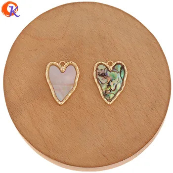 

Cordial Design 30Pcs 20*27MM Jewelry Accessories/Pendant/Hand Made/Heart Shape/Natural Shell/DIY Making/Charms/Earring Findings