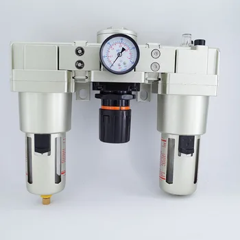 

Pneumatic frl unit air filter pressure regulator lubricator AC5000-06/10 3/4 1 inch Auto Manual drain SMC type air treatment