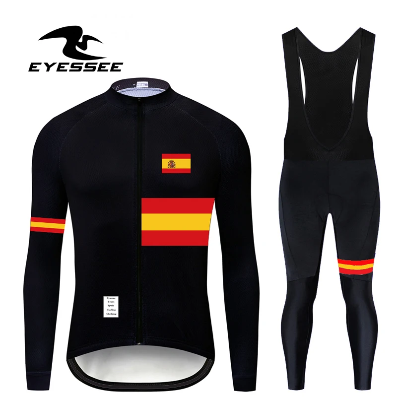 Бренд EYESSEE командная испанская одежда для велоспорта высокое качество осенняя