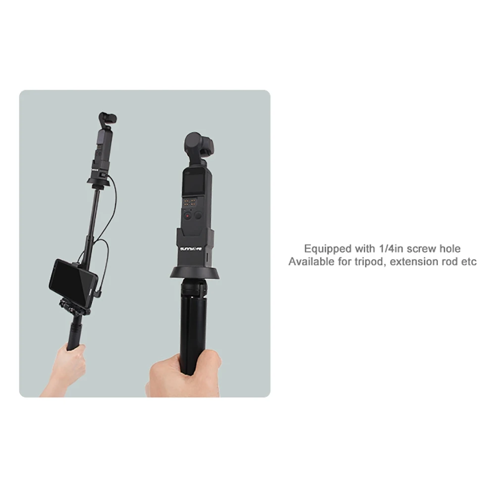 Подставка для зарядки для OSMO Pocket Dual type-C интерфейсы Противоскользящий держатель для зарядного устройства ручные удлинители для штатива