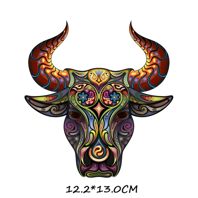 ZOTOONE Cartoon animal patch paste heat transfer vinyl owl elephant butterfly costume DIY micro chapter hot press patch sticker 1234