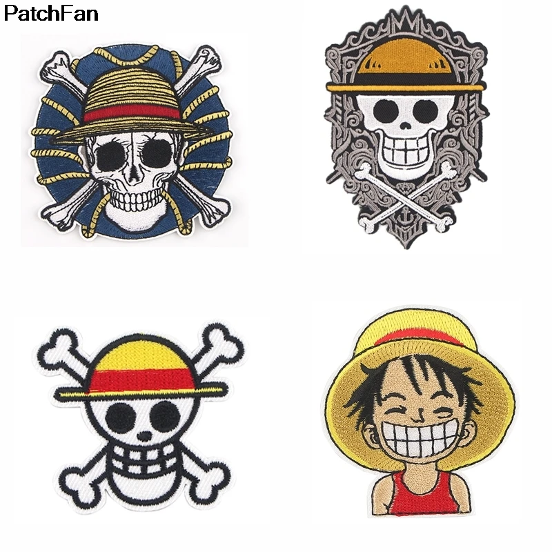 Patchfan аниме аппликация патчи железные на пункт рубашка одежда с вышивкой стикер