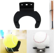 1 Set Black Baseball Bat Display Hanger Holder Wall Mount Rack Stand With Mounting Kit Easy Instal customized products