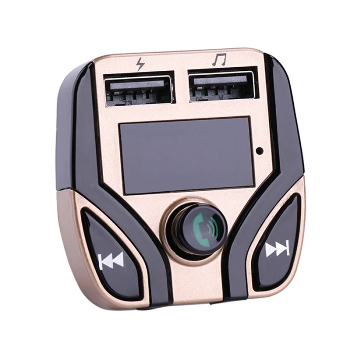 Портативный многофункциональный автомобильный Mp3 музыкальный плеер Handsfree fm-передатчик с 2 usb-портами VDX99