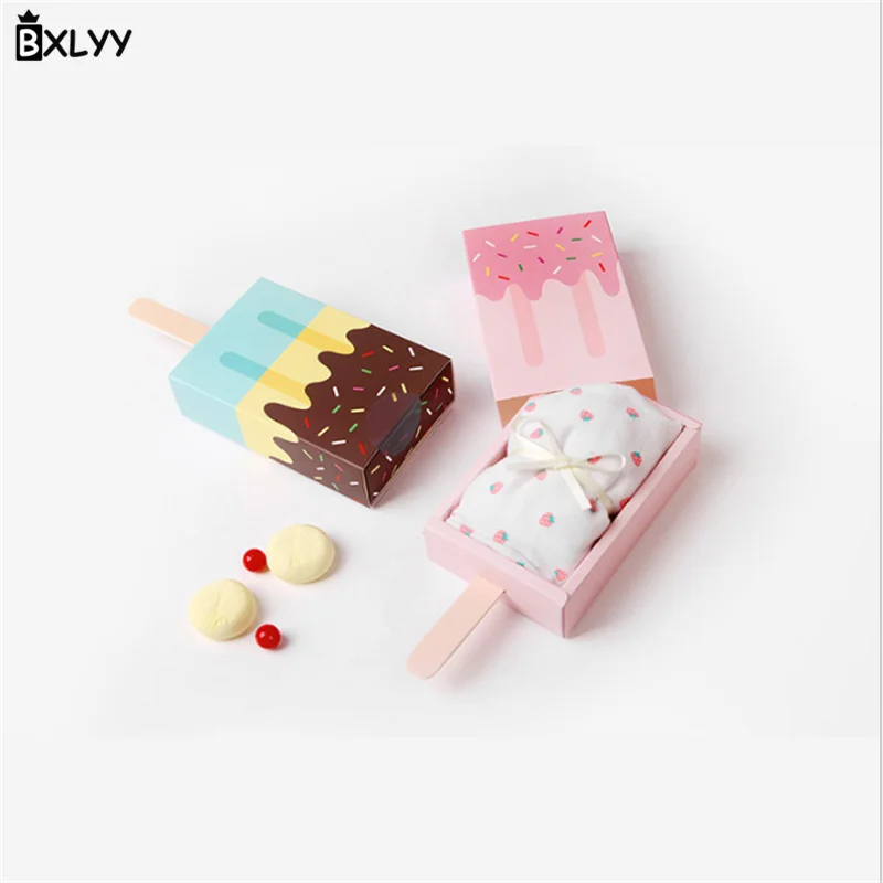 5 шт. европейская коробка для конфет с мороженым украшение дня рождения вечеринки