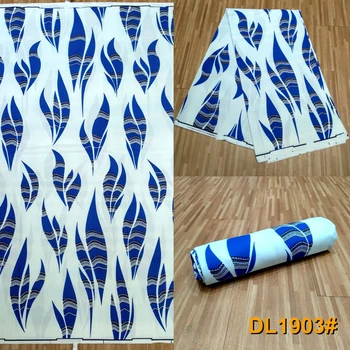 

nigerian Ankara print wax fabric 6yards patchwork 100% Polyester veritable African java wax printed fabrics for dress!DF40