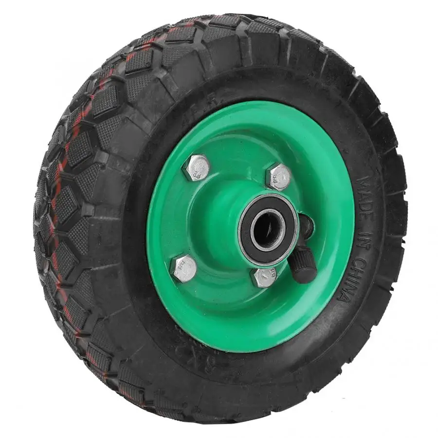 Inflatable Tire Wear-Resistant 6in Wheel Tyre 250kg 36psi wheels Tyre for Industrial Grade Cart Trolley