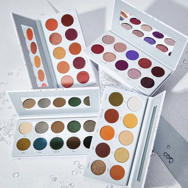 

GIVENONE New Arrival 10 color Charming Eyeshadow Palette Make up Palette Matte Shimmer Pigmented Eye Shadow Powder 4 Palette