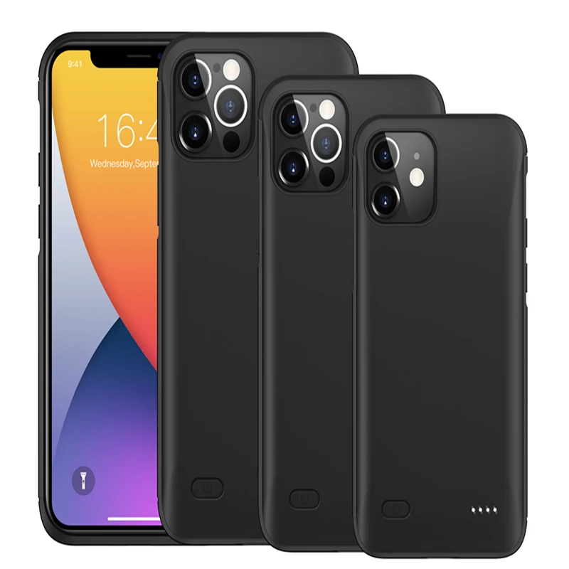 10000 мАч для iPhone 12 Mini Pro Max Аккумулятор Чехол внешний аккумулятор зарядное