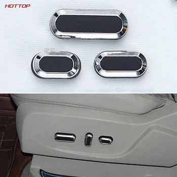 

Car Seat adjustment button switch cover trim 3pcs For Ford Explorer 2011 2012 2013 2014 2015