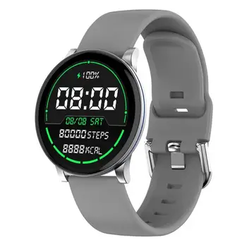 

W9 Waterproof Heart Rate Blood Pressure Monitor Weather Display Touch Control Fitness Sports Bracelet Smart Watch