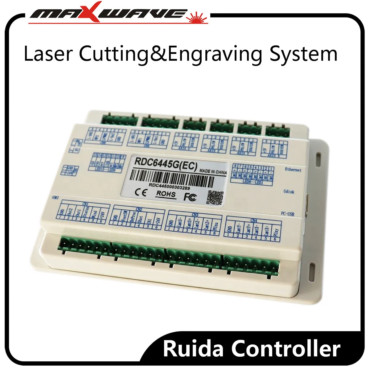Maxwave Ruida RDV6442G CCD визуальный Co2 лазерный контроллер для лазерный резак гравер машина