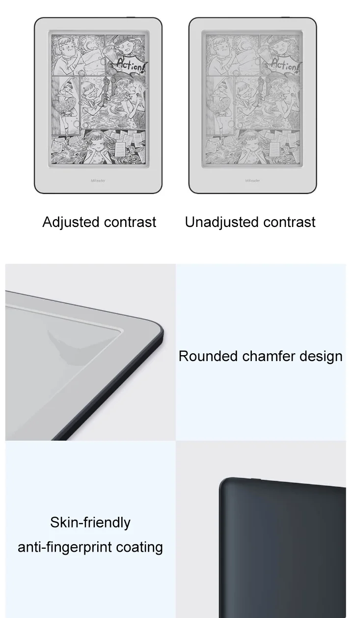 6 Inch 16GB Ebook Reader E-Ink Capacitive E Book
