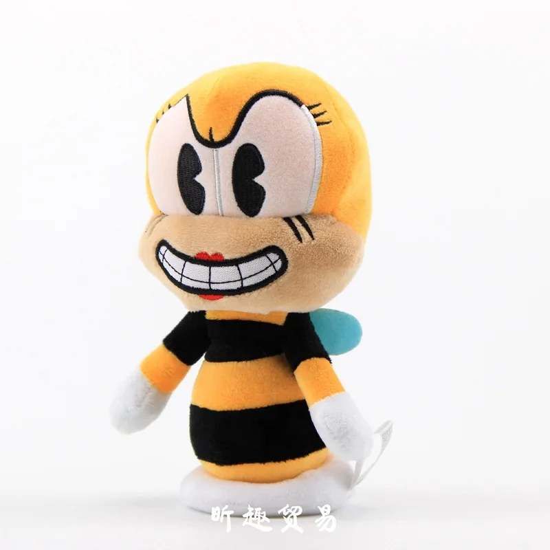 Новая игра Cuphead плюшевые куклы Mugman Ms. Chalice ghost King Dice Cagney Carnantion Puphead плюшевые игрушки для детей Подарки