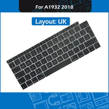 

New Laptop A1932 Complete set keycaps UK Layout for Macbook Air Retina 13" A1932 Key cap Key Replacement 2018 Year MRE82