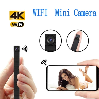 

4K 1080P WiFi IP Mini Camera Module Motion DV P2P Camera Video Recorder Home Security Mini Camcorder Remote Control