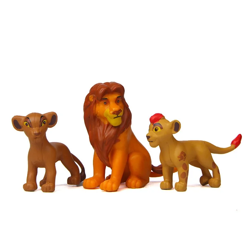 Simba Kion Toy 12Pcs/Set Anime Cartoon The Lion Guard King Kion