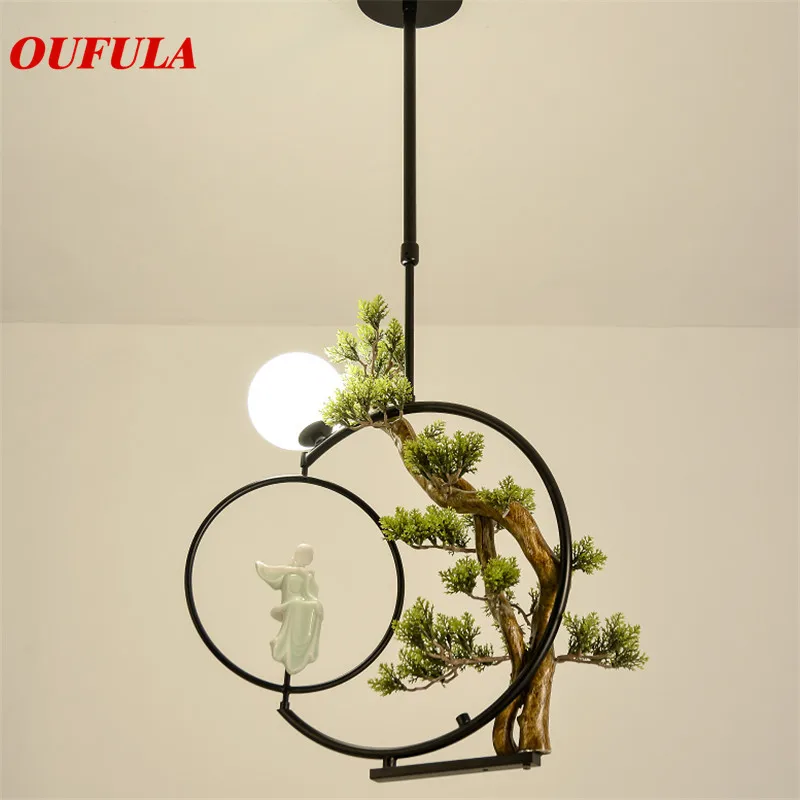 

OUTELA Artistic Pendant Lights Hanging Fixture Contemporary Decorative For Living Room Dining Room Bedroom Restaurant
