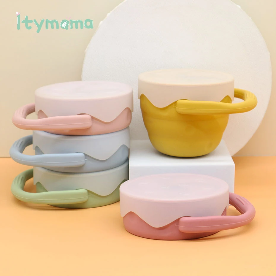 New Silicone Snack Box For Baby Portable Baby Food Storage Container BPA  Free Bowl Children's Tableware Baby Accessories - AliExpress