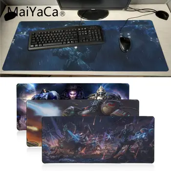 

MaiYaCa Starcraft game Gamer Soft Mouse Pad XXL Mouse Pad Laptop Desk Mat pc gamer completo for lol/world of warcraft