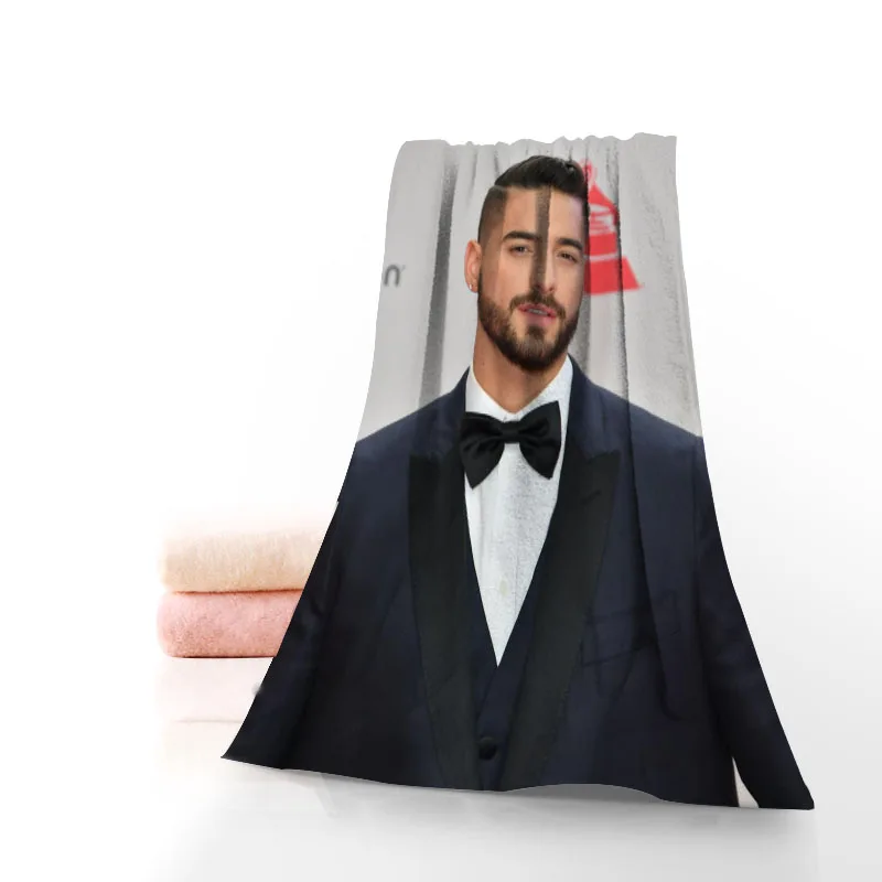 Maluma Towel Printed Cotton Face/Bath Towels Microfiber Fabric For Kids Men Women Shower Towels 70X140cm