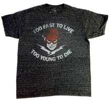 De Flash Justice League Comics Mens T Shirt(China)