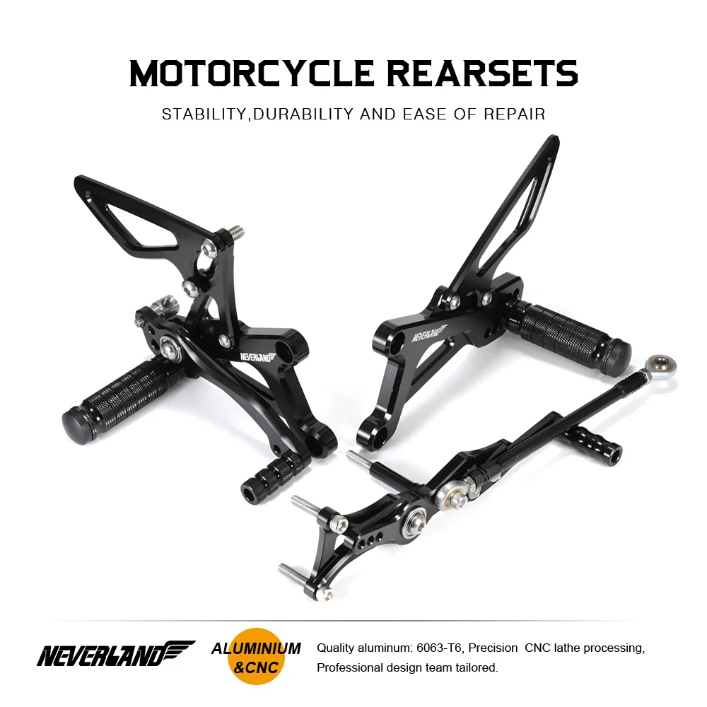 Для TRIUMPH Street Triple DAYTONA 675 2006-2012 CNC алюминиевые мотоциклетные подножки для ног педали