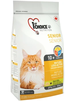 

1ST CHOICE 1ST CHOICE CAT MATURE OR LESS ACTIVE for older cats with chicken