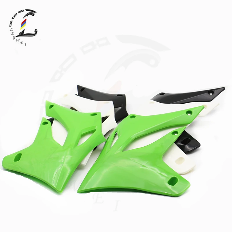 

Left & Right Green Front Side Plastic Cover for Kawasaki KLX250 1994-2007 for Fuel tank side plate