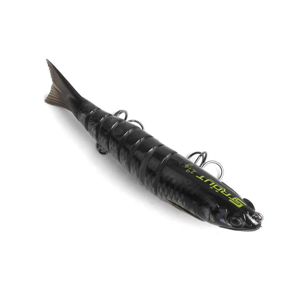 Biwaa S'TROUT 5," 135mm29g мягкая плавающая приманка shad Мягкая приманка Спиннер бигбейт подходит для форели окуня щуки Мускусная морская приманка