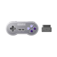 8bitdo SN30 2.4G bezprzewodowy pad do gier do oryginalnego SNES/SFC (SN/SF/przezroczysty Edition) - Super NES 3