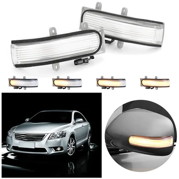 

FOR Toyota CAMRY 06 -11 For Vios 08-11 LED Dynamic Turn Signal Side Mirror Indicator Light Rearview Side Mirror Turn Signal
