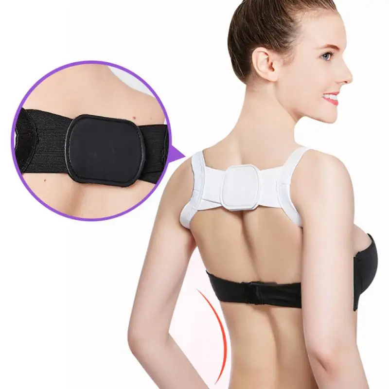 

Unisex Back Posture Corrector Belt Correction Invisible Shoulder Strap Hunchback Breathable Open Back Orthopedic Braces NEW 2020