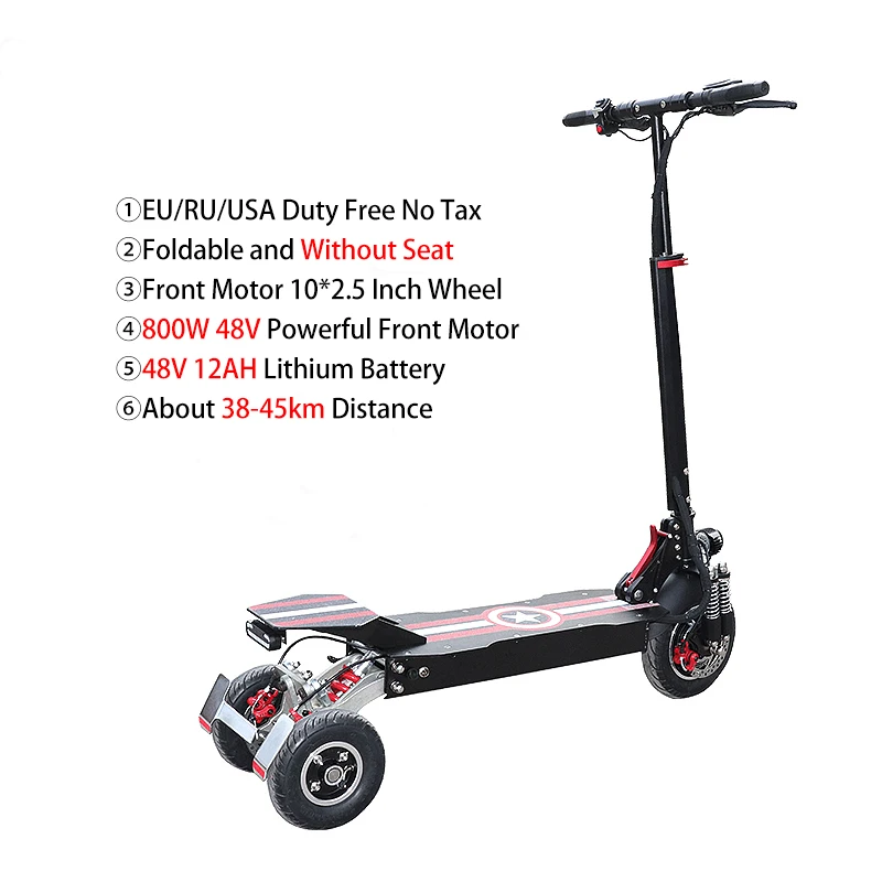 800W48V12AH NoSeat Jueshuai 1000W 48V три колеса электрический скутер переднего приводного е-скутер способный преодолевать Броды модные электрическое транспортное средство складной скейтборд - Цвет: 800W48V12AH NoSeat