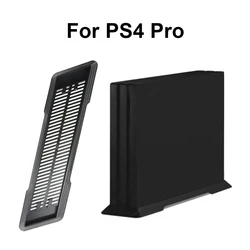 Universal Vertical Stand for Gaming Consoles - Sleek Docking Base & Cradle Holder for Enhanced Organization (P4Pro - Black)