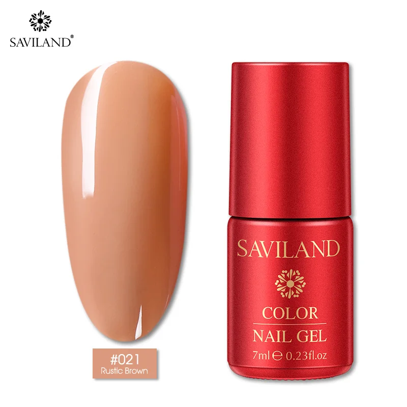 PT021 SAVILAND 126 Colors New Arrival Semi Permanent Top Coat UV LED Gel Varnish Soak Off Nail Art Gel Lacquer Gel Nail Polish - Цвет: PT021