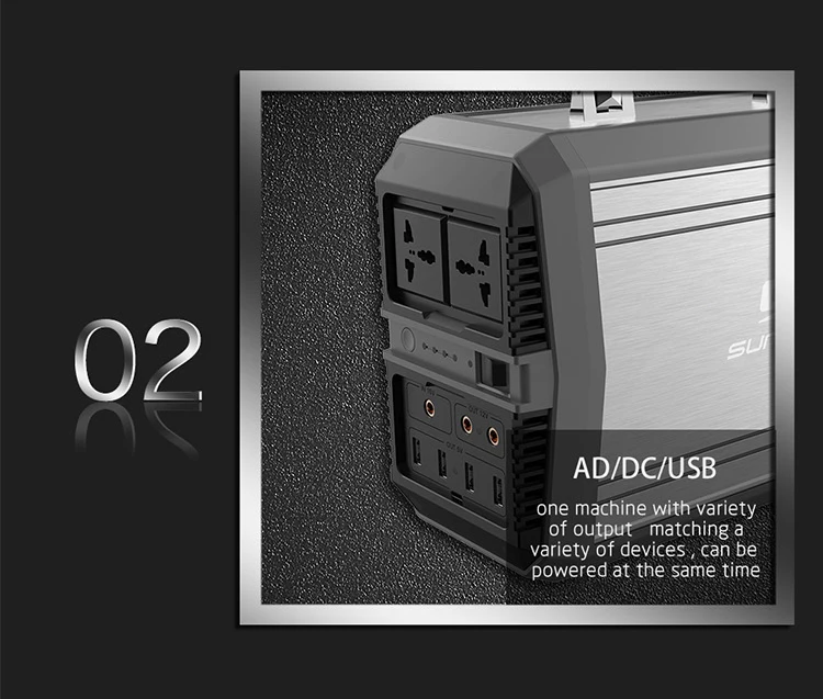2019 Sungzu 93600mah High Capacity Camping Home Use Solar Energy Products Portable Solar Generator AC Power Charger