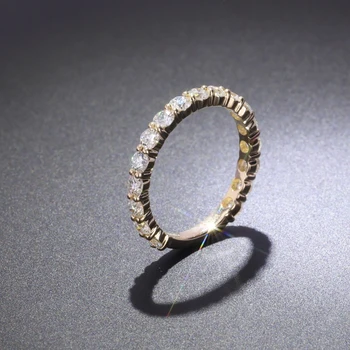 

Starsgem Jewel 14K 2.5MM D Color VVS Lab Grown Diamond Fashion Wedding Ring Fancy Design Lab Diamond Engagement Ring for Women